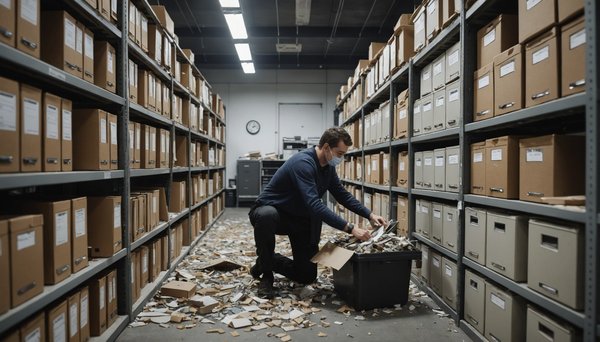 Destruction d'archives : assurez la sécurité de vos données